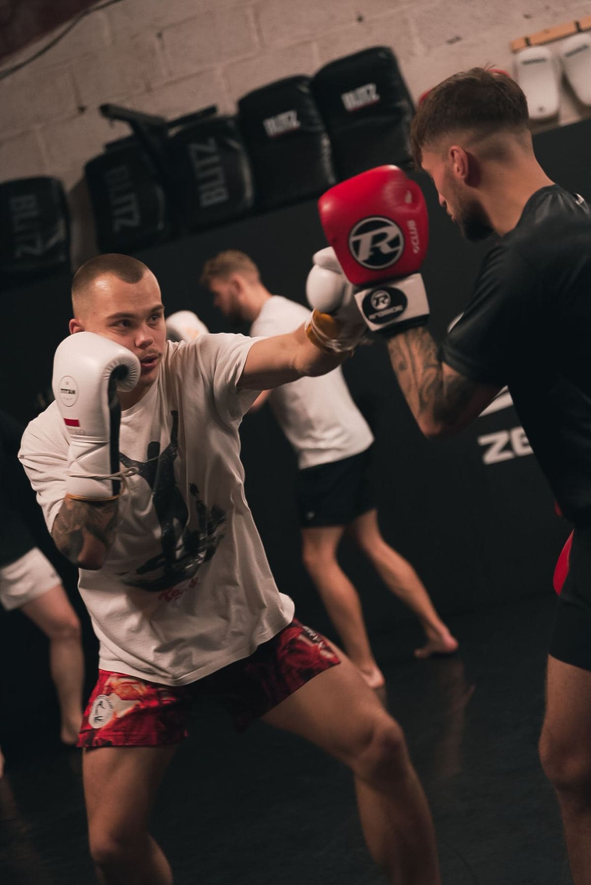 Boxing coaching ringside at Iron Fight Club Worcester